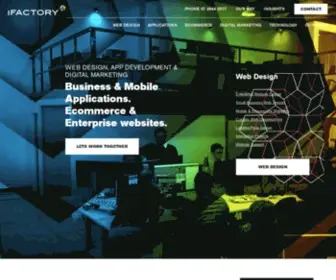 Ifactory.com.au(Web Design Brisbane) Screenshot