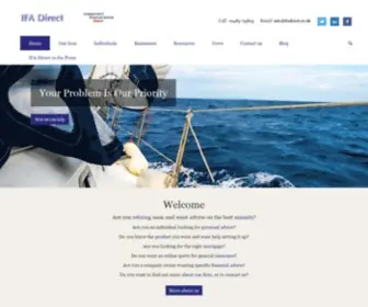Ifadirect.co.uk(IFA Direct) Screenshot