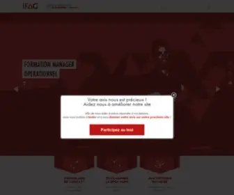 Ifag.com(Ecole de Management IFAG) Screenshot