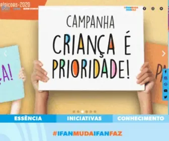 Ifan.com.br(Instituto da Infância) Screenshot
