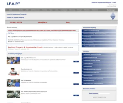 Ifap.cc(Pädagogische Beratung) Screenshot