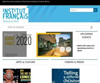 Ifas.org.za(Institut Francais) Screenshot