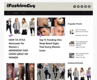 Ifashionguy.com(IFashionguy-Trending Fashion, Style and Beauty Guide) Screenshot