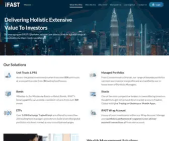 Ifastcapital.com.my(Leverage on technology and services to invest in one place) Screenshot