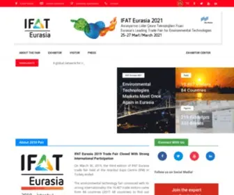 Ifat-Eurasia.com(IFAT Eurasia) Screenshot