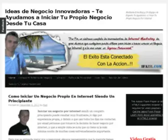 Ifazil.com(Ideas de Negocio Innovadoras) Screenshot