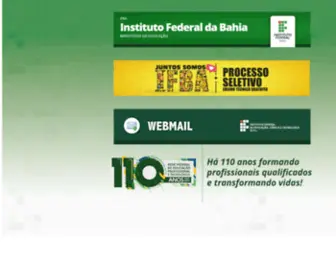 Ifba.edu.br(IFBA Portal) Screenshot
