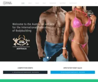 Ifbbaustralia.com.au(The International Federation of Body Building (IFBB)) Screenshot