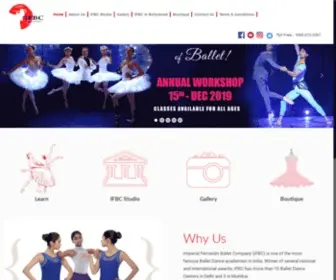 IFBC.in(Ballet Dance Classes in Delhi) Screenshot