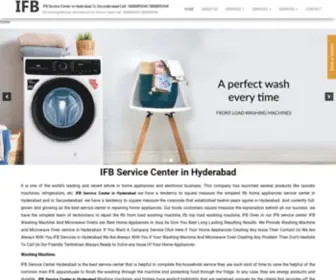 Ifbdirectservicecenter.co.in(IFB Service center in Hyderabad Door Step) Screenshot