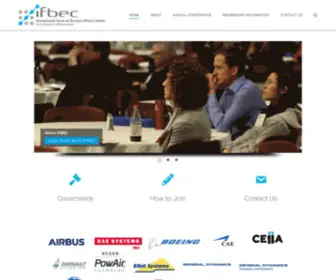 Ifbec.info(The Official International Forum on Business Ethical Conduct) Screenshot