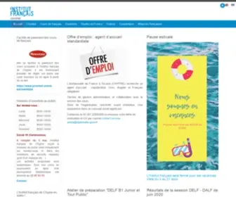 Ifchypre.org(Français) Screenshot