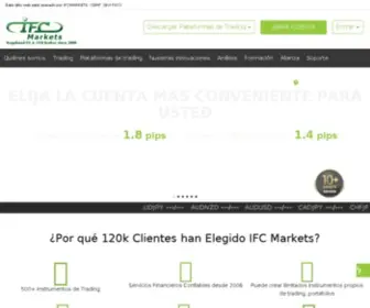 Ifcmarkets.co(Trading de CFD) Screenshot