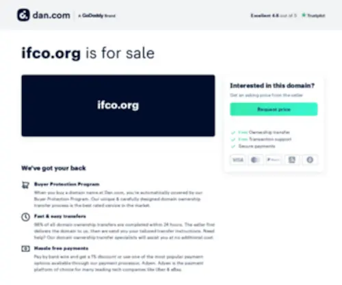 Ifco.org(International Fan Club Organization) Screenshot