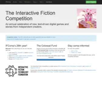 Ifcomp.org Screenshot
