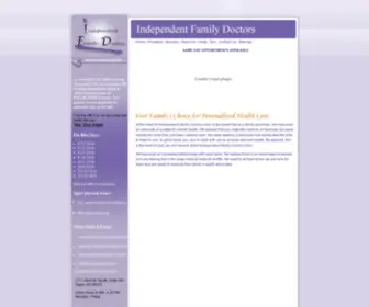 Ifdfargo.com(Independent Family Doctors) Screenshot