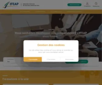 Ifeap.fr(Accueil) Screenshot