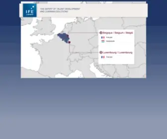 Ifebenelux.com(200 vocational and continuing training in Belgium and Luxembourg in all fields) Screenshot