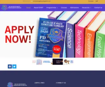 Ifecollegehst.com(Health and Technology College) Screenshot