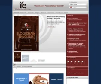 Ife.com.tr(İstanbul Finans Enstitüsü) Screenshot