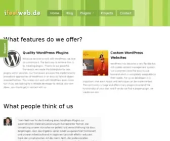 Ifeelweb.de(Quality WordPress Plugins) Screenshot