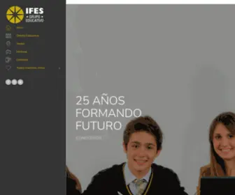 Ifes.edu.ar(Grupo Educativo IFES) Screenshot