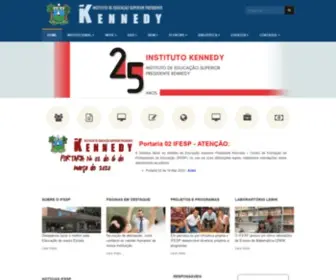 Ifesp.edu.br(Instituto de Educação Superior Presidente Kennedy) Screenshot
