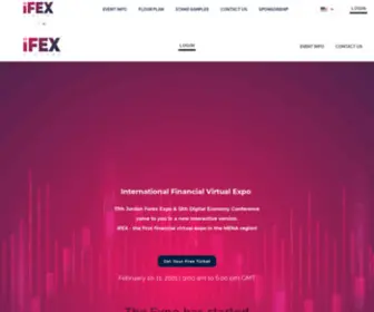 Ifexvirtual.com(The International Financial Virtual Expo) Screenshot