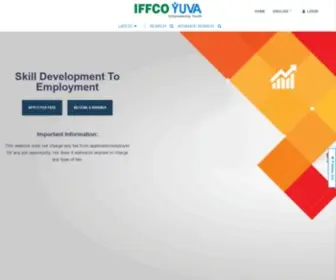 Iffcoyuva.in(IFFCOYuva is a Job and Recruitment Portal of Indian Farmers Fertiliser Cooperative Limited (IFFCO)) Screenshot