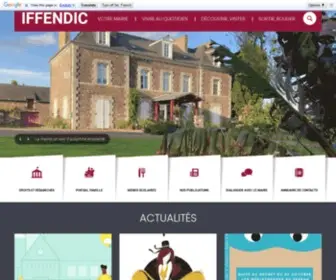 Iffendic.fr(Mairie d'Iffendic) Screenshot
