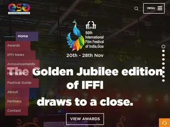 Iffigoa.org(45th INTERNATIONAL FILM FESTIVAL OF INDIA (IFFI)) Screenshot