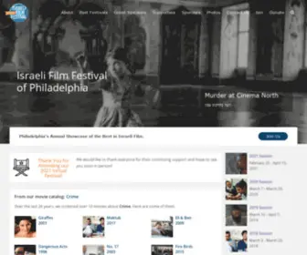 Iffphila.com(The Israeli Film Festival of Philadelphia) Screenshot