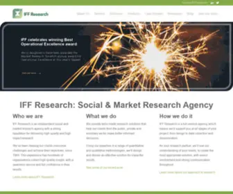 Iffresearch.com(London-based IFF Research) Screenshot
