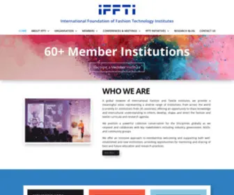 Iffti.org(International Foundation of Fashion Technology Institutes) Screenshot