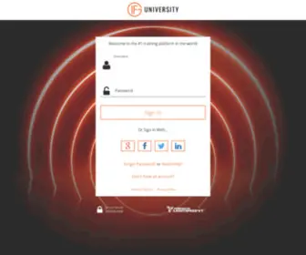 Ifguniversity.com(IFG University) Screenshot