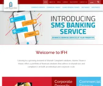 IFH.ae(Islamic Finance House) Screenshot