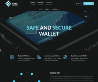 Ifhex.com(Crypto Exchange) Screenshot