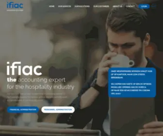 Ifiac.nl(Ifiac, Horeca Administratie) Screenshot