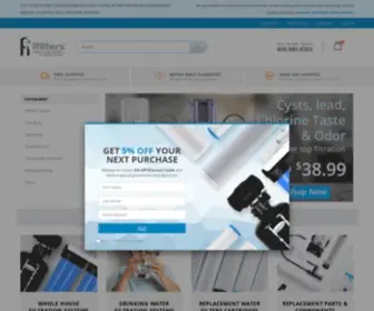 Ifilters.com(Best Water Filtration Systems and Water Filter Replacements) Screenshot