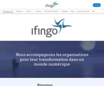 Ifingo.fr(Cabinet de Conseil dans un monde numérique) Screenshot