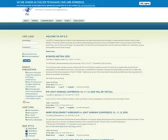 Ifipwg82.org(IFIP Working Group 8.2) Screenshot