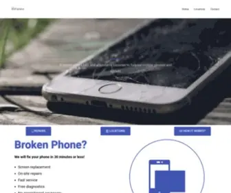 Ifixhere.com(IFixHere Fast Phone Repair) Screenshot