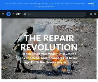 Ifixit.com(The Free Repair Manual) Screenshot