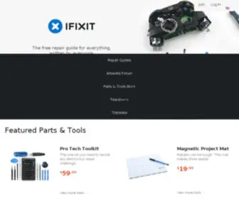 Ifixit.net(The Free Repair Manual) Screenshot