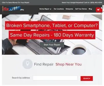 Ifixscreens.com(Same Day Repairs) Screenshot