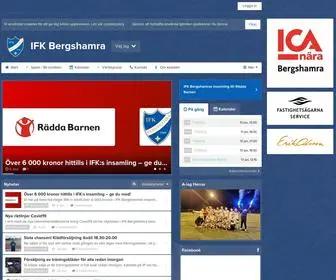 Ifkbergshamra.se(IFK Bergshamra) Screenshot
