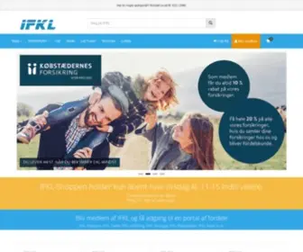 IFKL.dk(Velkommen) Screenshot