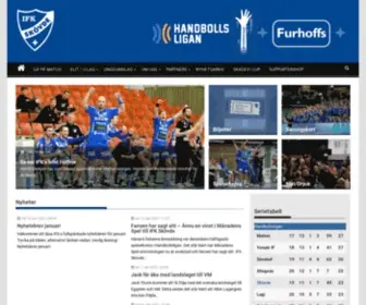 Ifkskovdehandboll.com(IFK Skövde Handboll Official Website) Screenshot