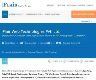 Iflair.com(IFlair Web Technologies) Screenshot