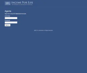 Iflretirement.com(IFL Retirement) Screenshot